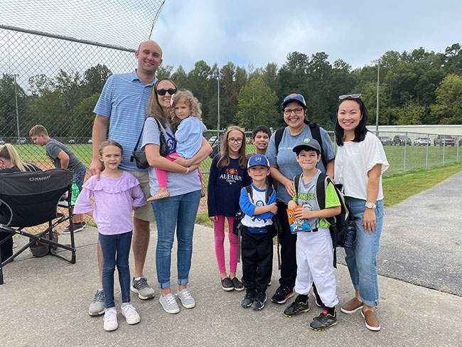 Little League Baseball games
